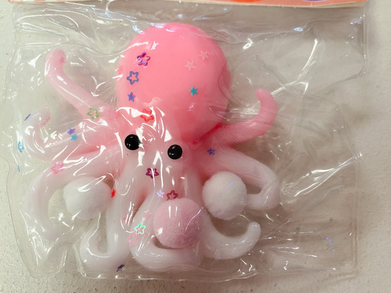 Jelly Octopus Squishy Fidget Toy | Soft Sensory Squishy for Kids