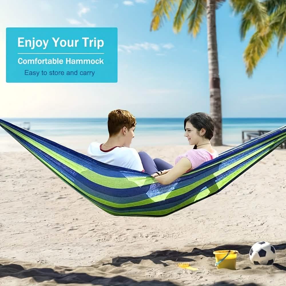 Portable Hammock – Anti-Roll, Lightweight, Easy Setup