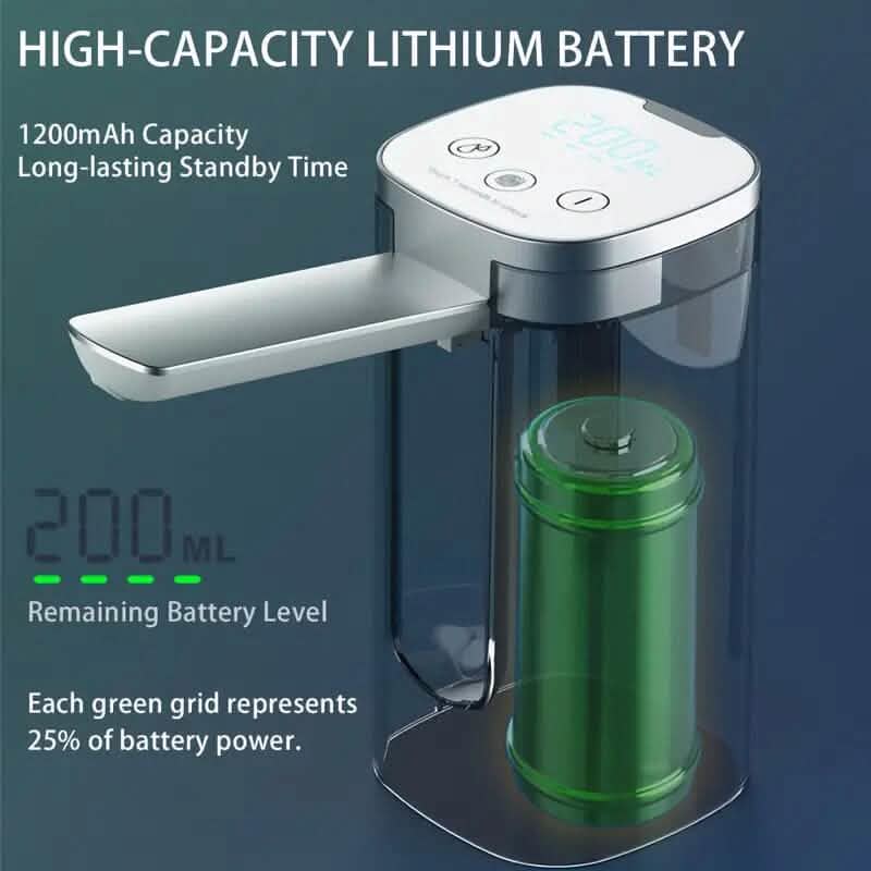 5 Gallon Portable Electric Water Dispenser Pump Kitchen Tools & Gadgets - DailySale
