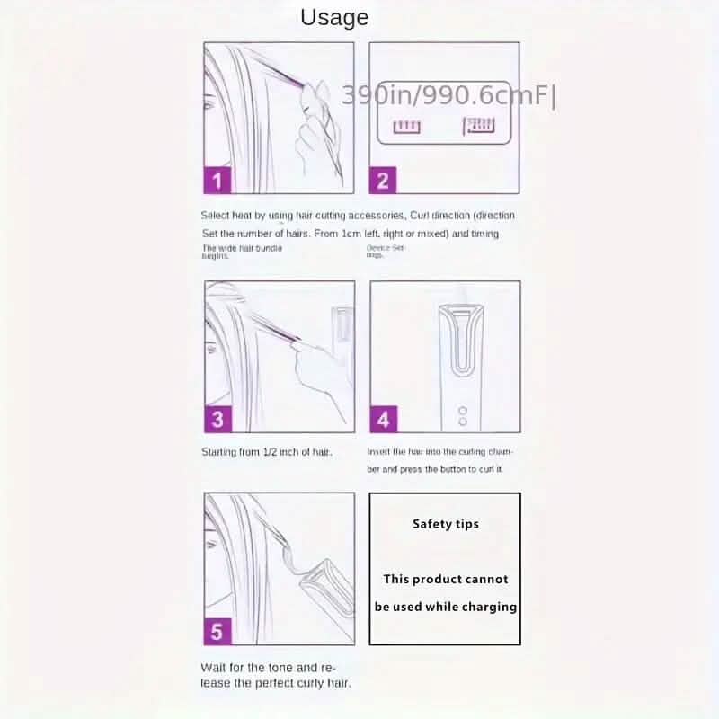 5 Heat Settings Auto-Curler for Luscious Locks Beauty & Personal Care - DailySale