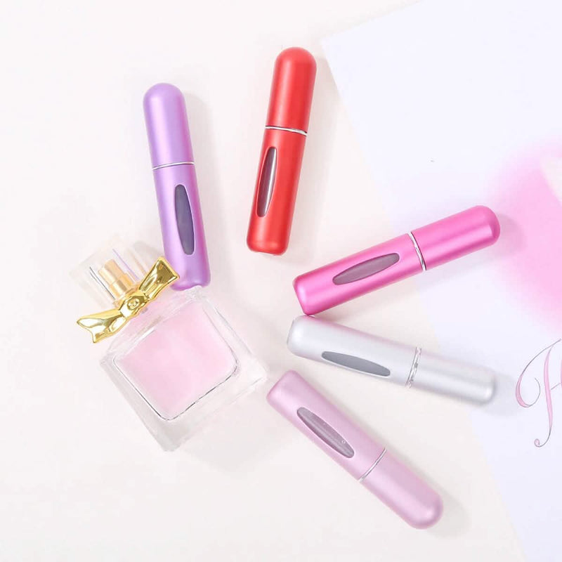 5-Pack: 0.17 Oz Matte Mini Perfume Atomizers Beauty & Personal Care - DailySale