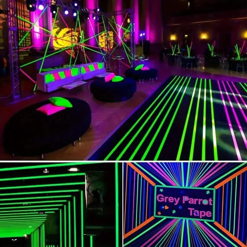 5-Pack: Fluorescent Light Tape for Party Decorations, Birthdays & Crafts Arts & Crafts - DailySale