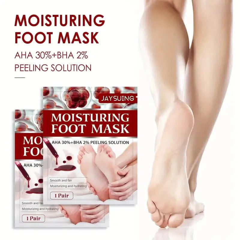 5-Pack: JAYSUING AHA 30% BHA 2% Peeling Solution Foot Mask Beauty & Personal Care - DailySale