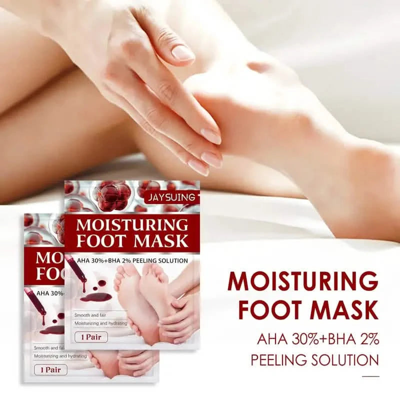 5-Pack: JAYSUING AHA 30% BHA 2% Peeling Solution Foot Mask Beauty & Personal Care - DailySale
