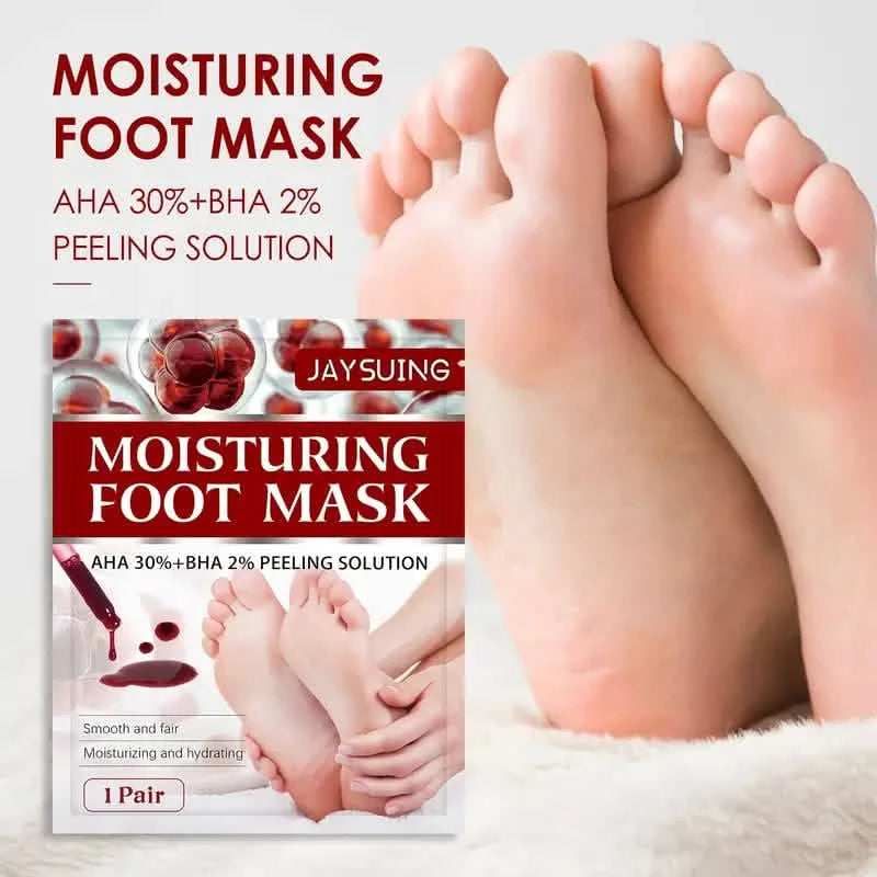 5-Pack: JAYSUING AHA 30% BHA 2% Peeling Solution Foot Mask Beauty & Personal Care - DailySale
