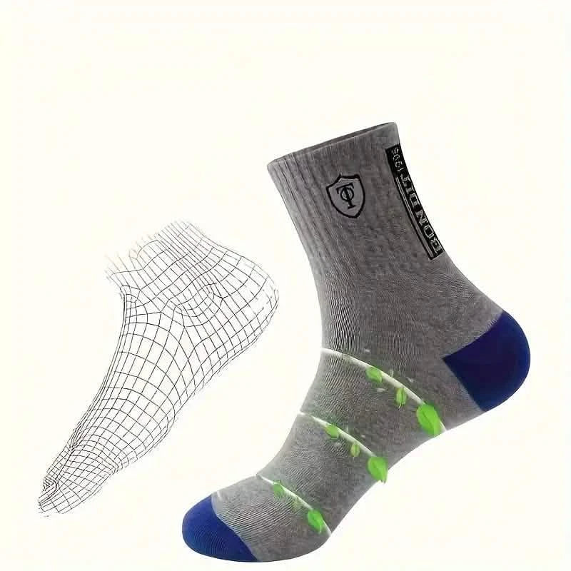 5-Pairs: Stylish Breathable Warm Crew Socks For Men Men's Shoes & Accessories - DailySale
