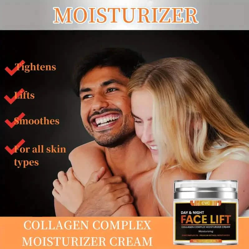 50ml Revitalizing Face Lift Cream - Visibly Firms, Lifts, and Hydrates with Hyaluronic Acid, Collagen Beauty & Personal Care - DailySale