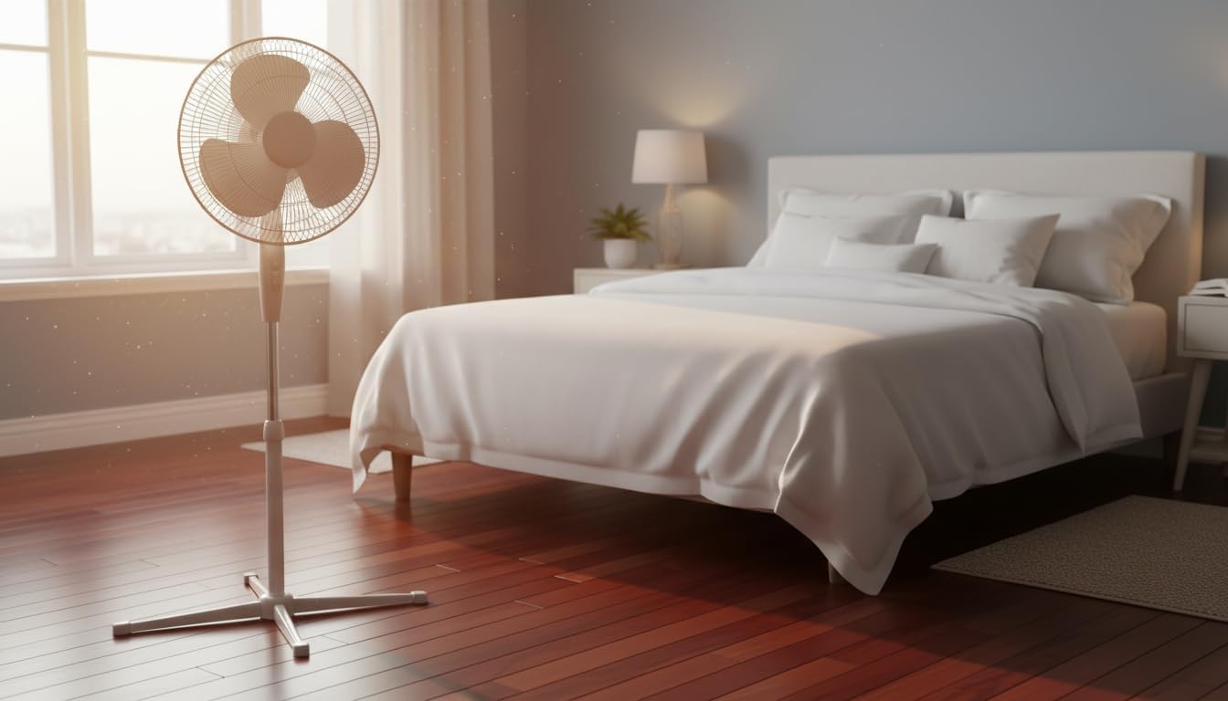 16 Inch Pedestal Oscillating Fan with Remote