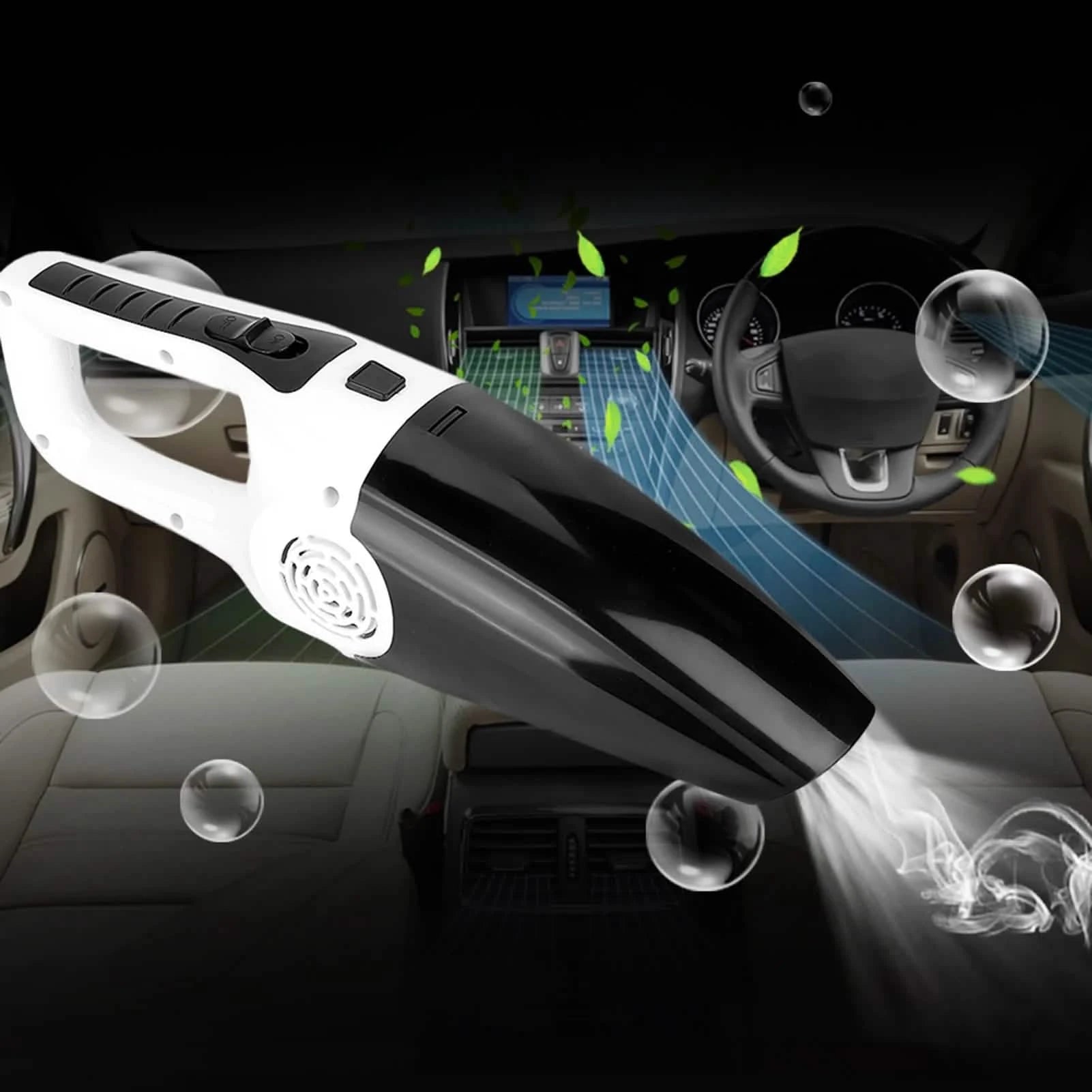 High-Power Car Vacuum Cleaner | Wet & Dry, Mini & Portable