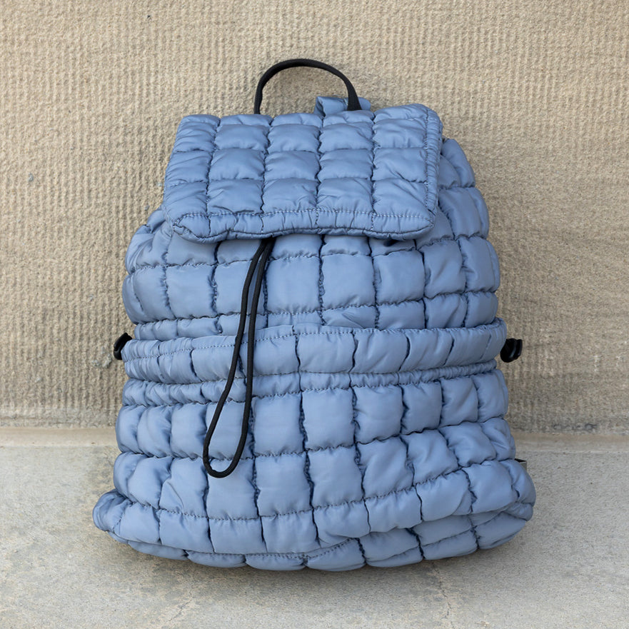 Stevie Quilted Puffer Backpack