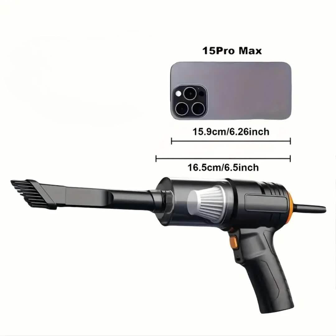 3-in-1 Portable Handheld Vacuum – Rechargeable, Suction & Blower, Mini for Car & Home