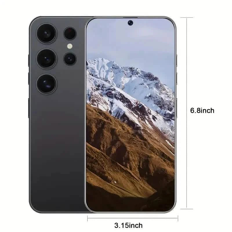 5G Mobile Unlocked Android 13 Smartphone, 4GB+128GB 6.8' Display, 48MP+108MP Camera/Video 6800mAh Battery/Dual SIM Cell Phones - DailySale