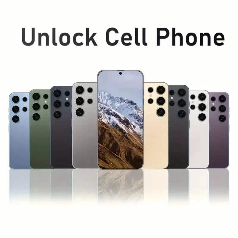 5G Mobile Unlocked Android 13 Smartphone, 4GB+128GB 6.8' Display, 48MP+108MP Camera/Video 6800mAh Battery/Dual SIM Cell Phones - DailySale