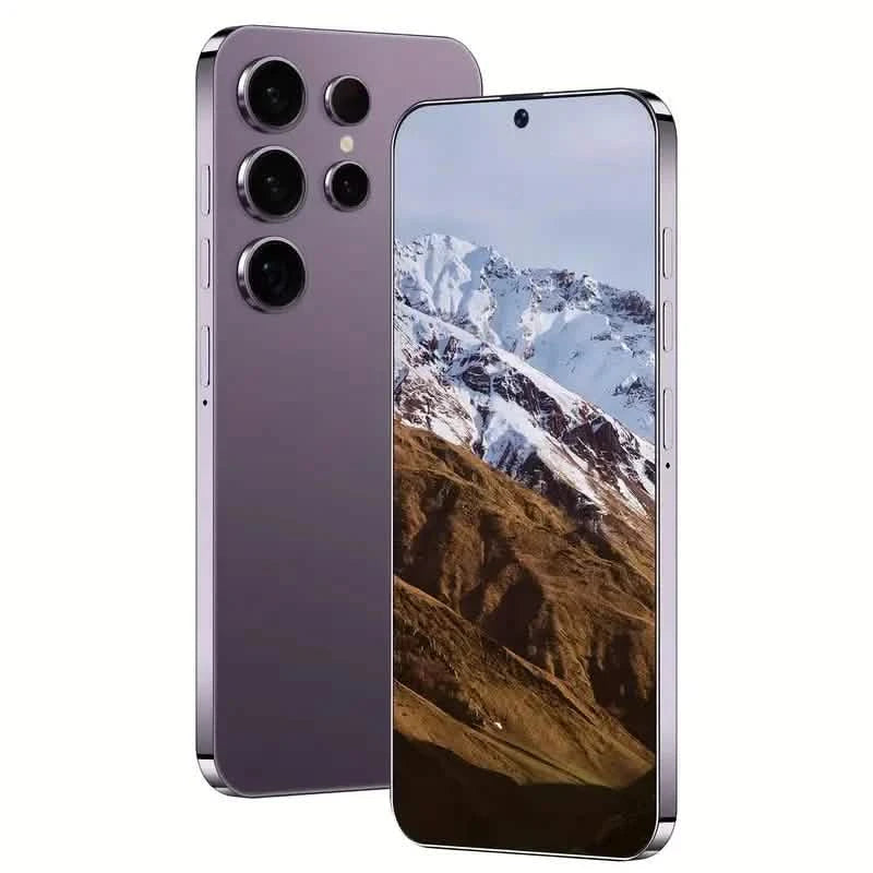5G Mobile Unlocked Android 13 Smartphone, 4GB+128GB 6.8' Display, 48MP+108MP Camera/Video 6800mAh Battery/Dual SIM Cell Phones Purple - DailySale