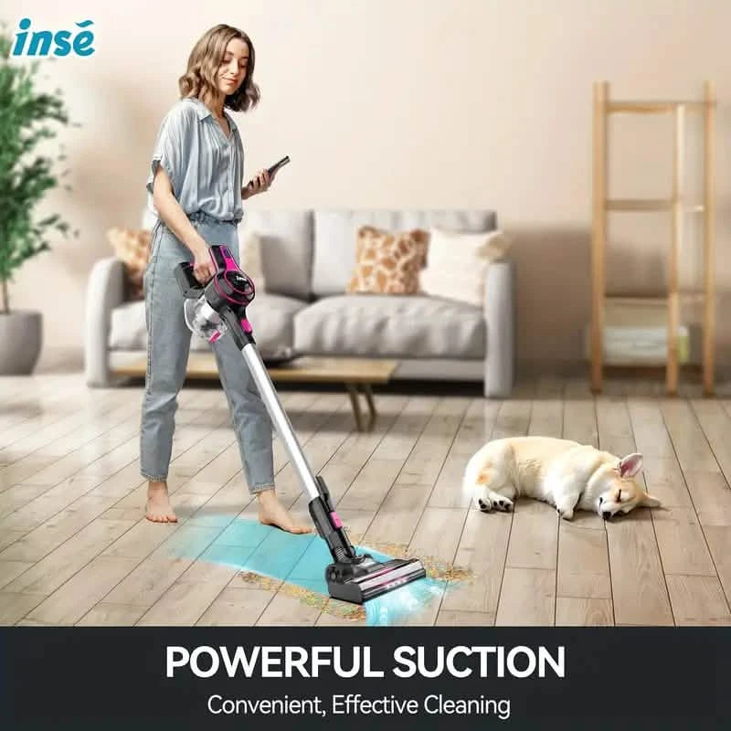 6 in 1 Rechargeable Powerful Lightweight Cordless Stick Vacuum Cleaner Household Appliances - DailySale