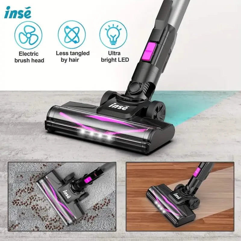 6 in 1 Rechargeable Powerful Lightweight Cordless Stick Vacuum Cleaner Household Appliances - DailySale