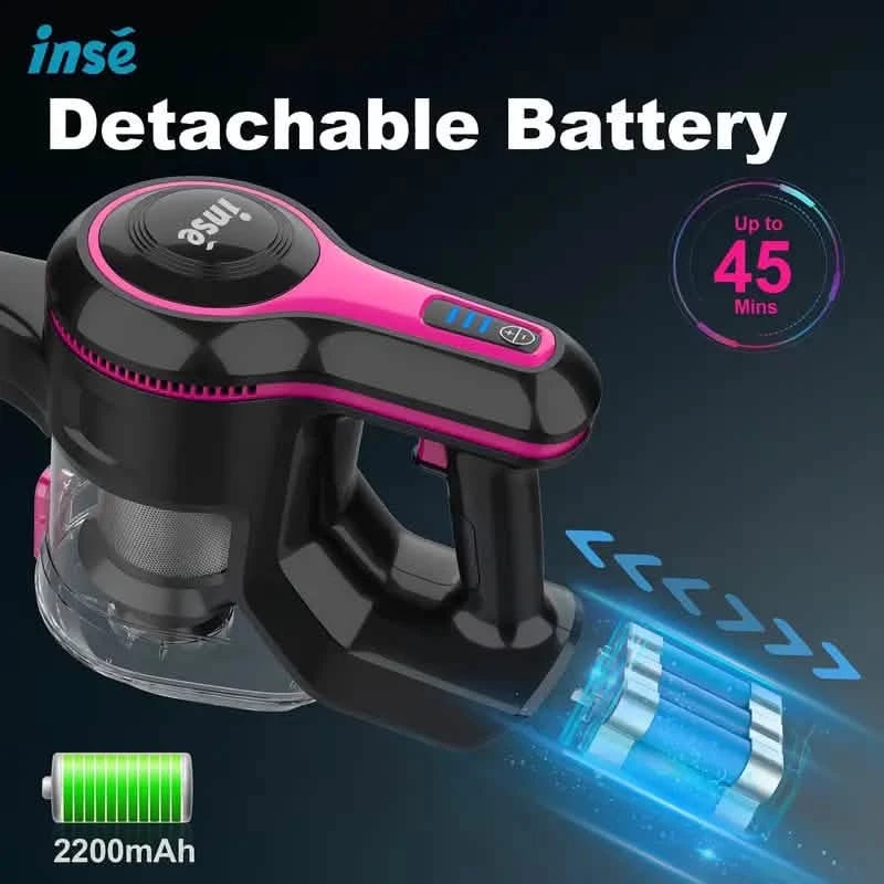 6 in 1 Rechargeable Powerful Lightweight Cordless Stick Vacuum Cleaner Household Appliances - DailySale