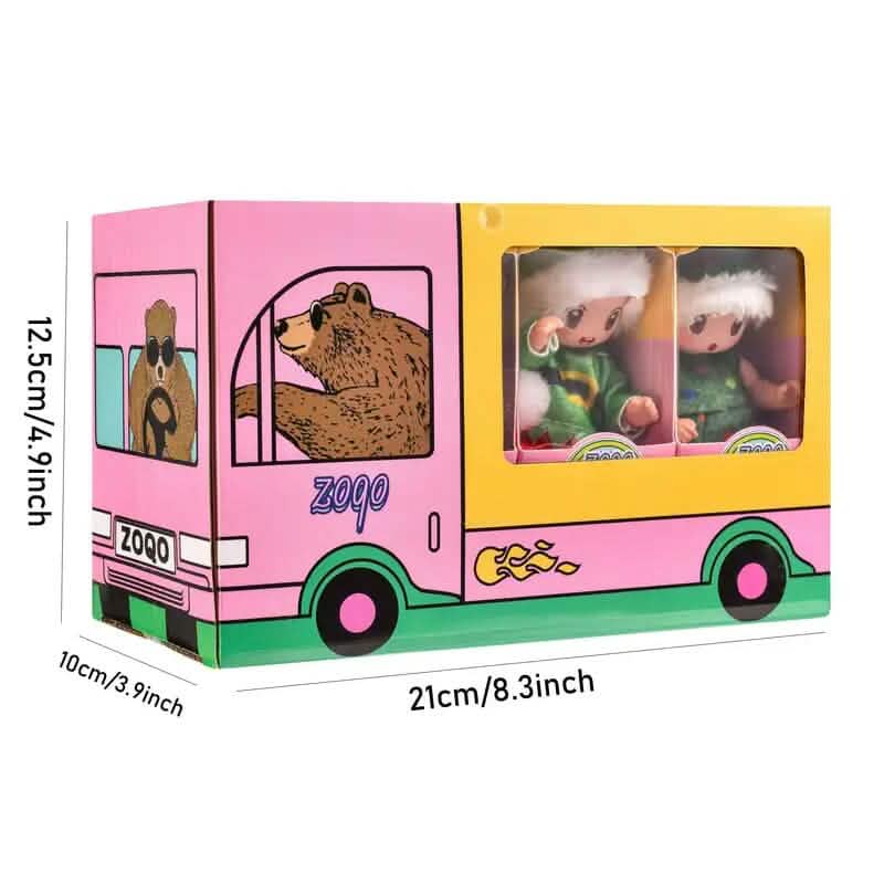 6-Pack: Christmas-Themed Mini Reborn Youngsters Dolls Toys & Games - DailySale