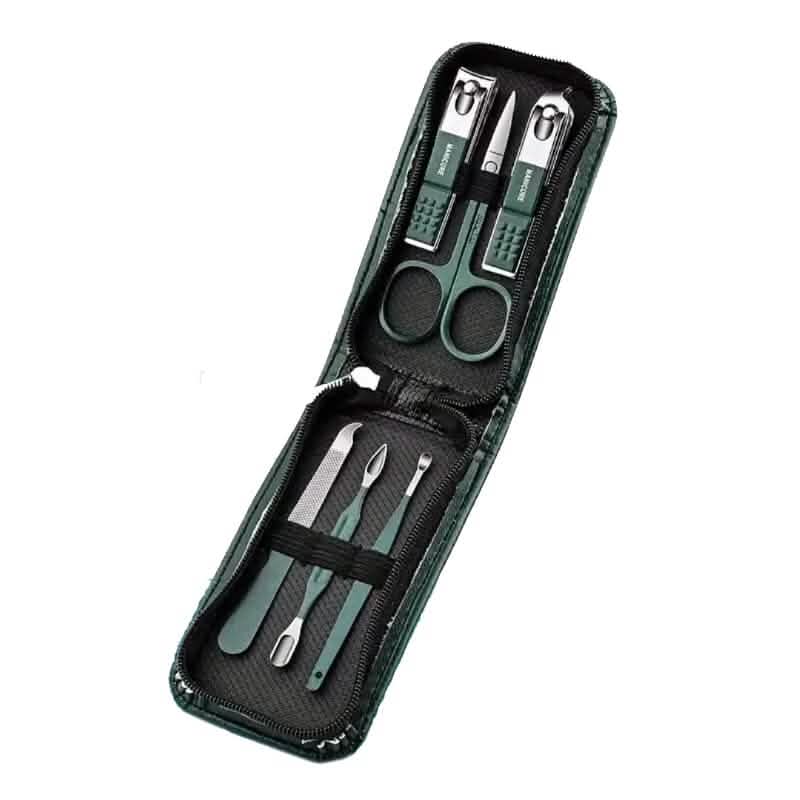 6-Piece: Nail Clipper Set with Zipper Travel Case Beauty & Personal Care - DailySale