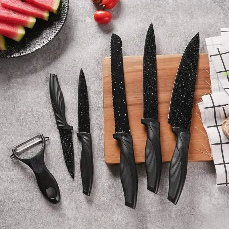 6-Piece Set: High Carbon Stainless Steel Sharp Kitchen Tools & Gadgets - DailySale