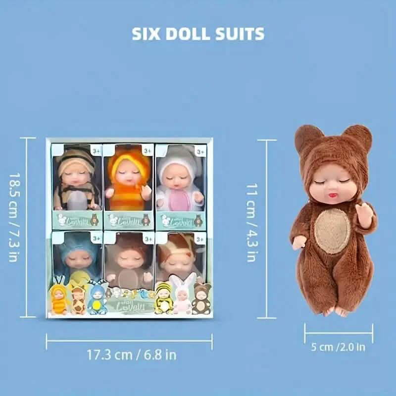 6-Piece Set: Princess Doll Gift Box Toys & Games - DailySale