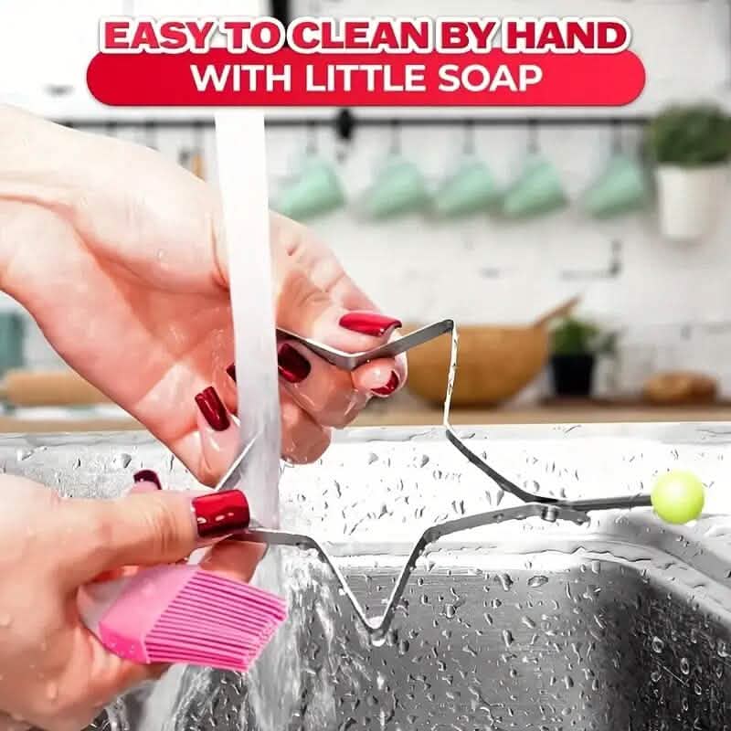 6-Pieces: Creative Stainless Steel Egg Cooking Ring Set Kitchen Tools & Gadgets - DailySale