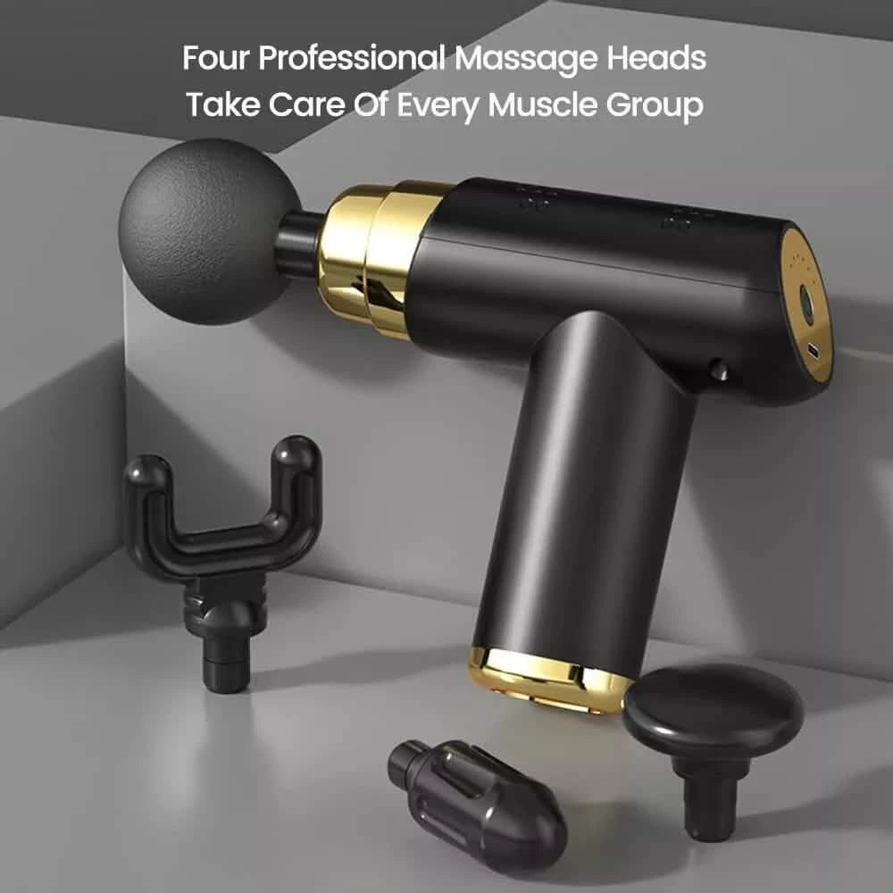 6-Speed Massage Gun Percussion Massager Deep Tissue Muscle Vibrating Relax Wellness - DailySale