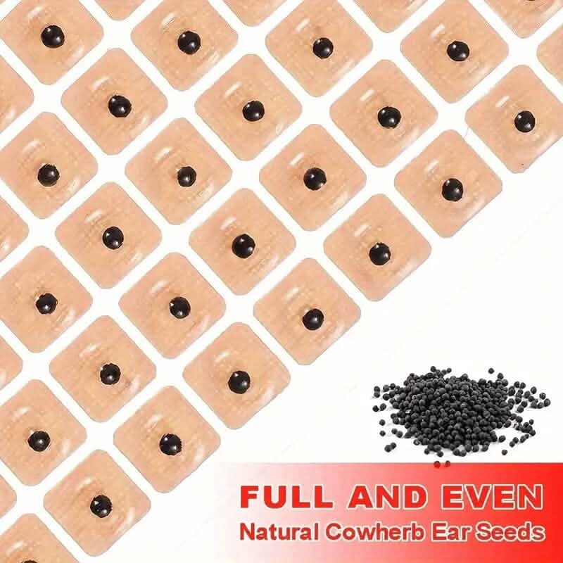 600-Pieces: Auricular Patch, Massage Press Seeds Patch for Relaxation Wellness - DailySale
