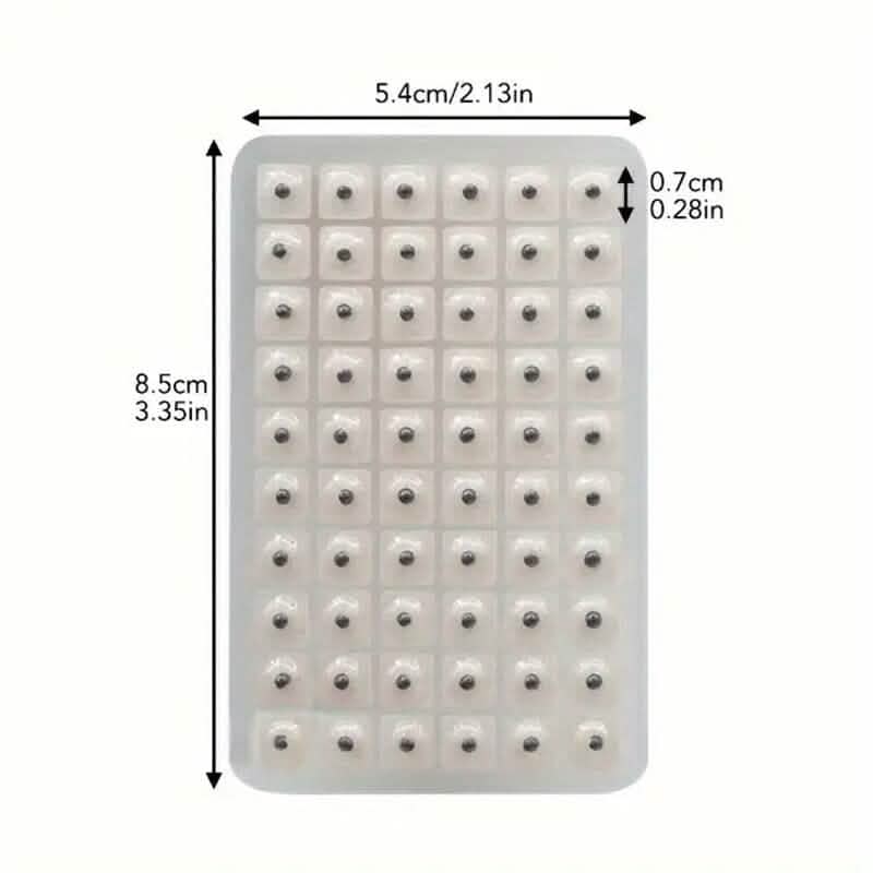 600-Pieces: Auricular Patch, Massage Press Seeds Patch for Relaxation Wellness - DailySale