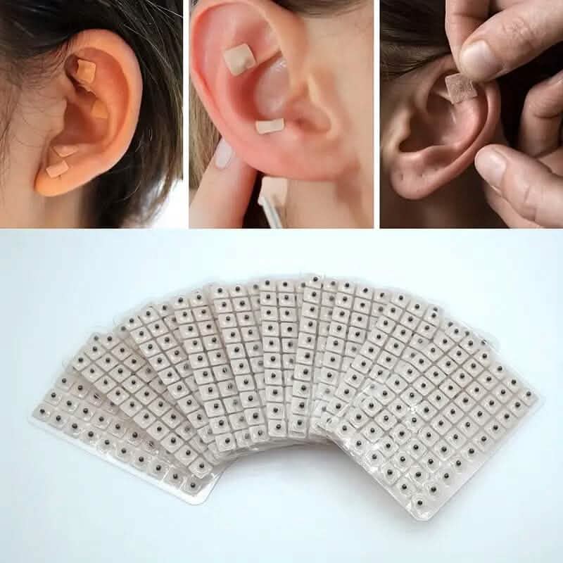 600-Pieces: Auricular Patch, Massage Press Seeds Patch for Relaxation Wellness - DailySale