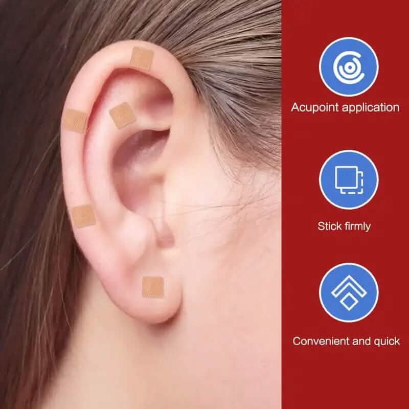600-Pieces: Auricular Patch, Massage Press Seeds Patch for Relaxation Wellness - DailySale