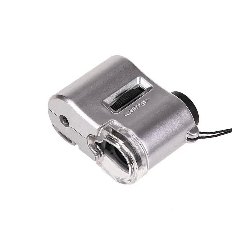 60X Handheld Magnifying Glass Mini Pocket Microscope Everything Else - DailySale