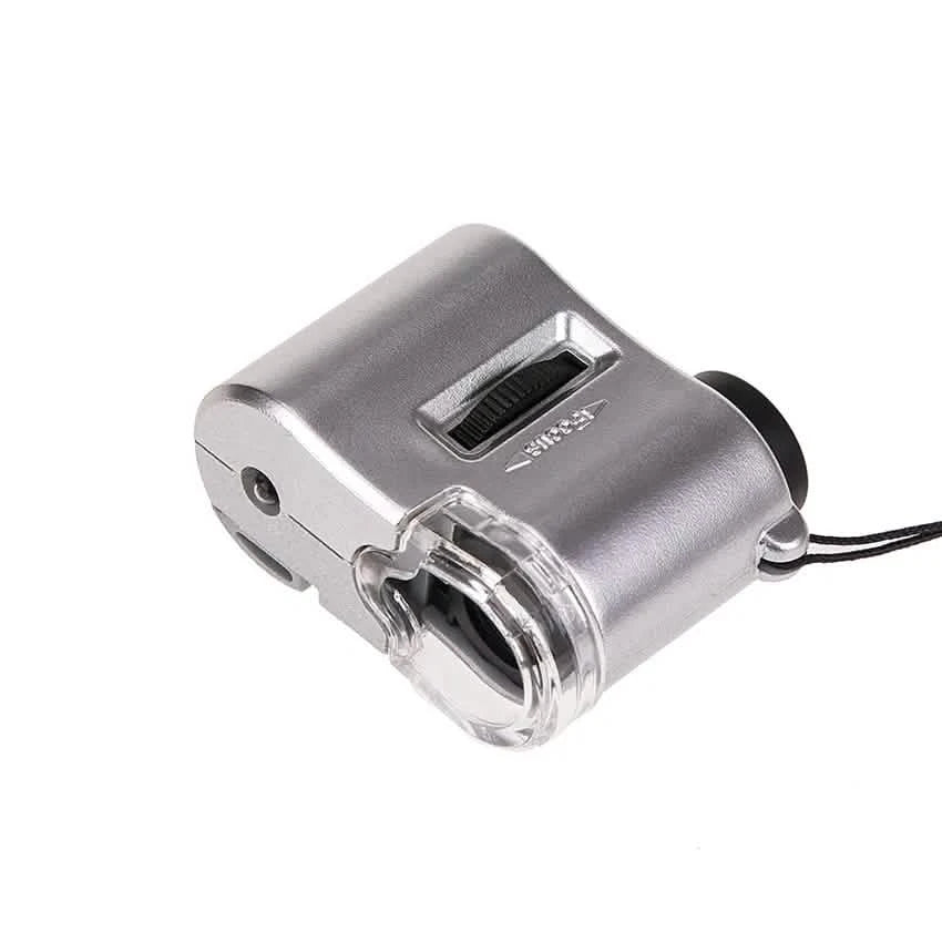 60X Handheld Magnifying Glass Mini Pocket Microscope Everything Else - DailySale