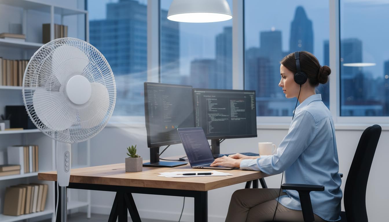 16 Inch Pedestal Oscillating Fan with Remote