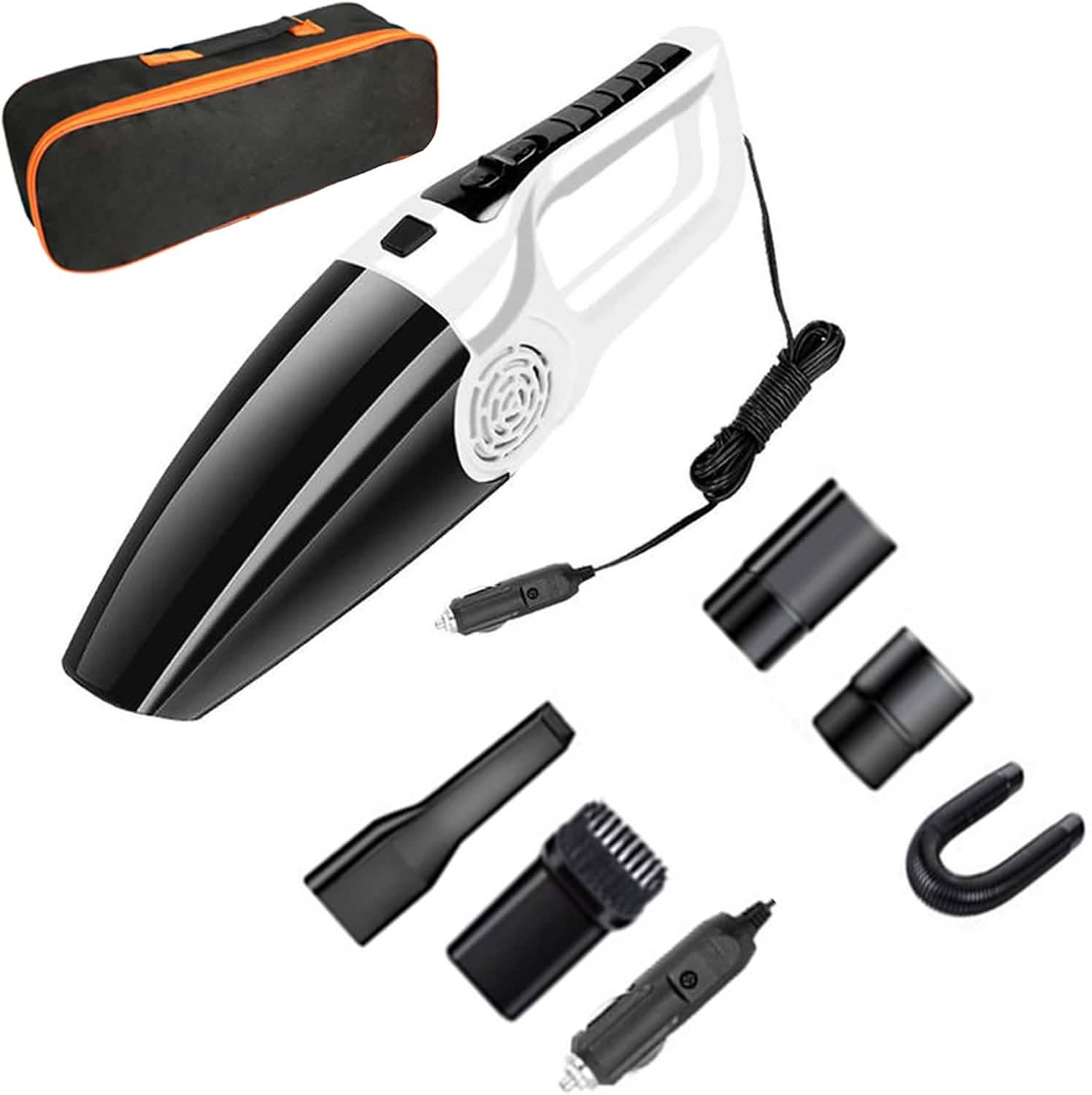 High-Power Car Vacuum Cleaner | Wet & Dry, Mini & Portable