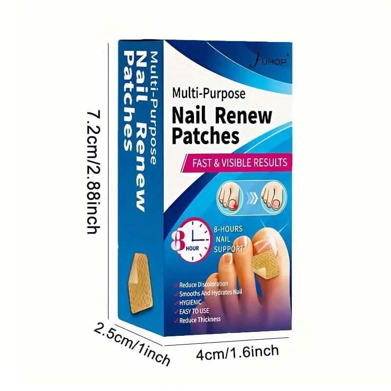 64-Pieces: Extra Strength Toenail Treatment Nail Repair Patches Beauty & Personal Care - DailySale