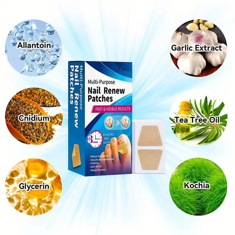 64-Pieces: Extra Strength Toenail Treatment Nail Repair Patches Beauty & Personal Care - DailySale