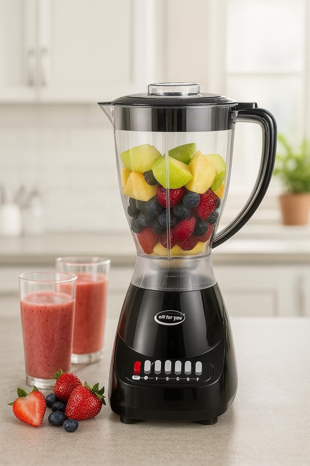 10 Speed Countertop Blender, Juicer & Smoothie Maker
