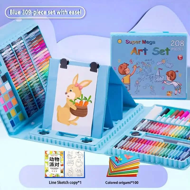 208pcs Extra Large All-in-One Art Supplies Set