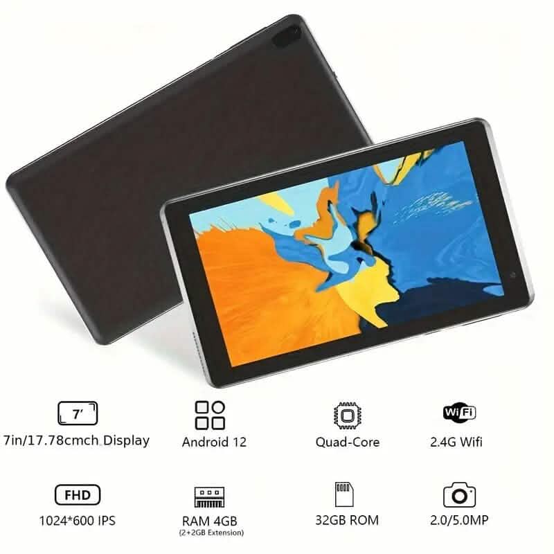 7-Inch Android 12 Tablet Tablets - DailySale