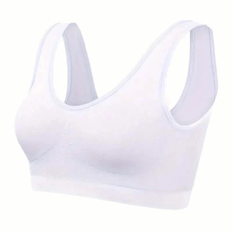 7-Pack: Solid Seamless Bra, Comfy Breathable Sporty Bra for Women's Lingerie & Underwear Women's Swimwear & Lingerie - DailySale