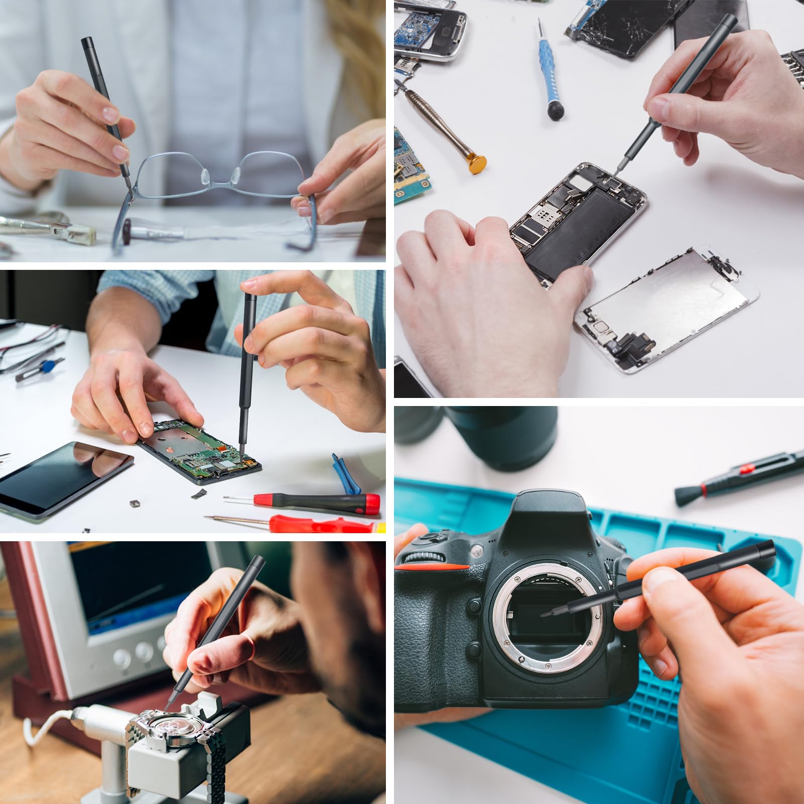 25-in-1 Precision Screwdriver Set — Magnetic Mini Repair Kit for iPhone, MacBook, Watch, Glasses & Electronics