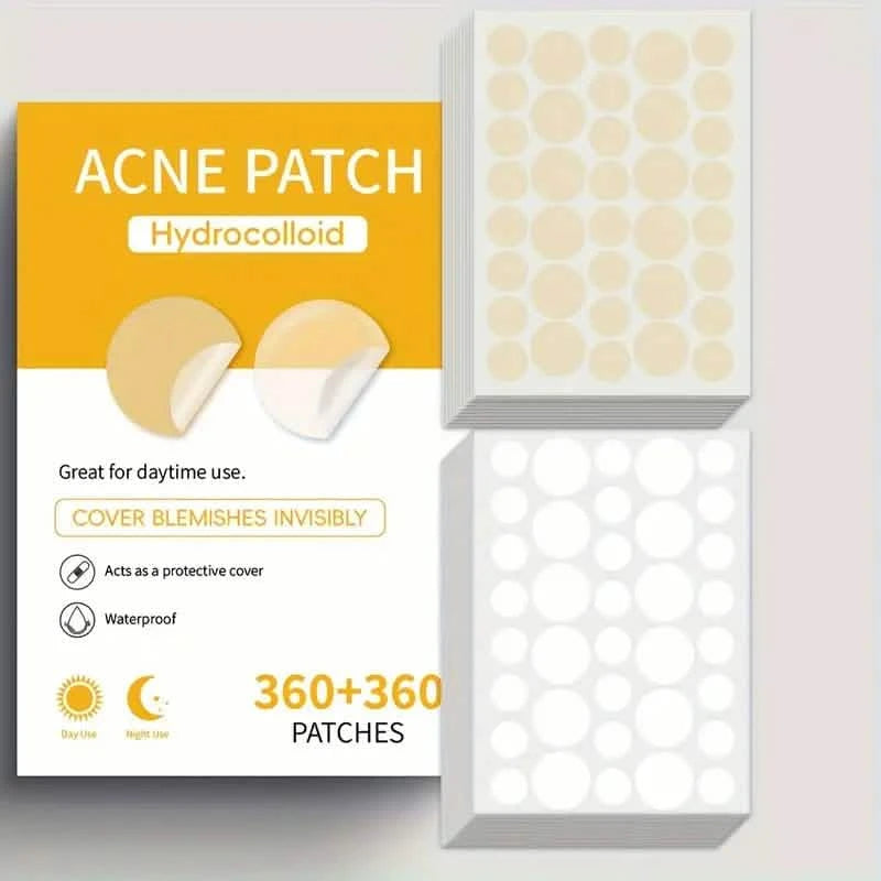 720 Count Hydrocolloid Acne Patches, Blemishes Pimples Covering Patch Beauty & Personal Care - DailySale