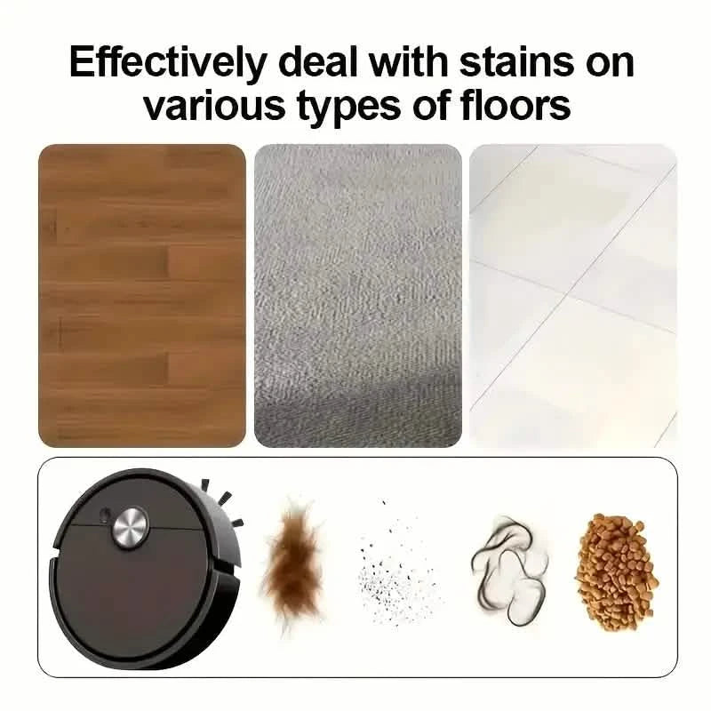 3-in-1 Robot Vacuum Mop Sweeper – USB Rechargeable