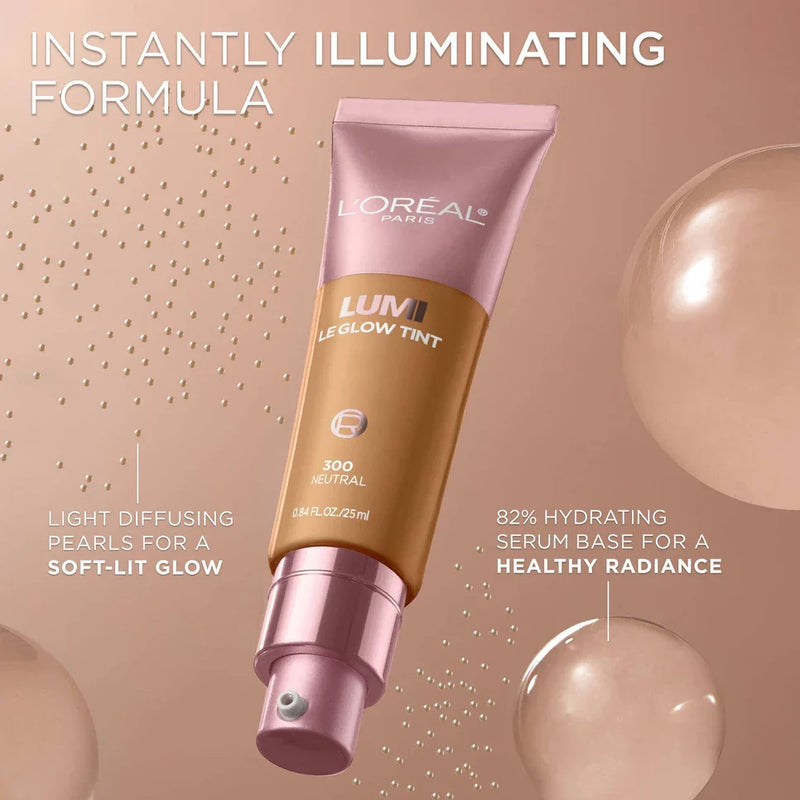 2-Pack L'Oréal Paris Lumi Le Glow Tint Liquid Skin Tint