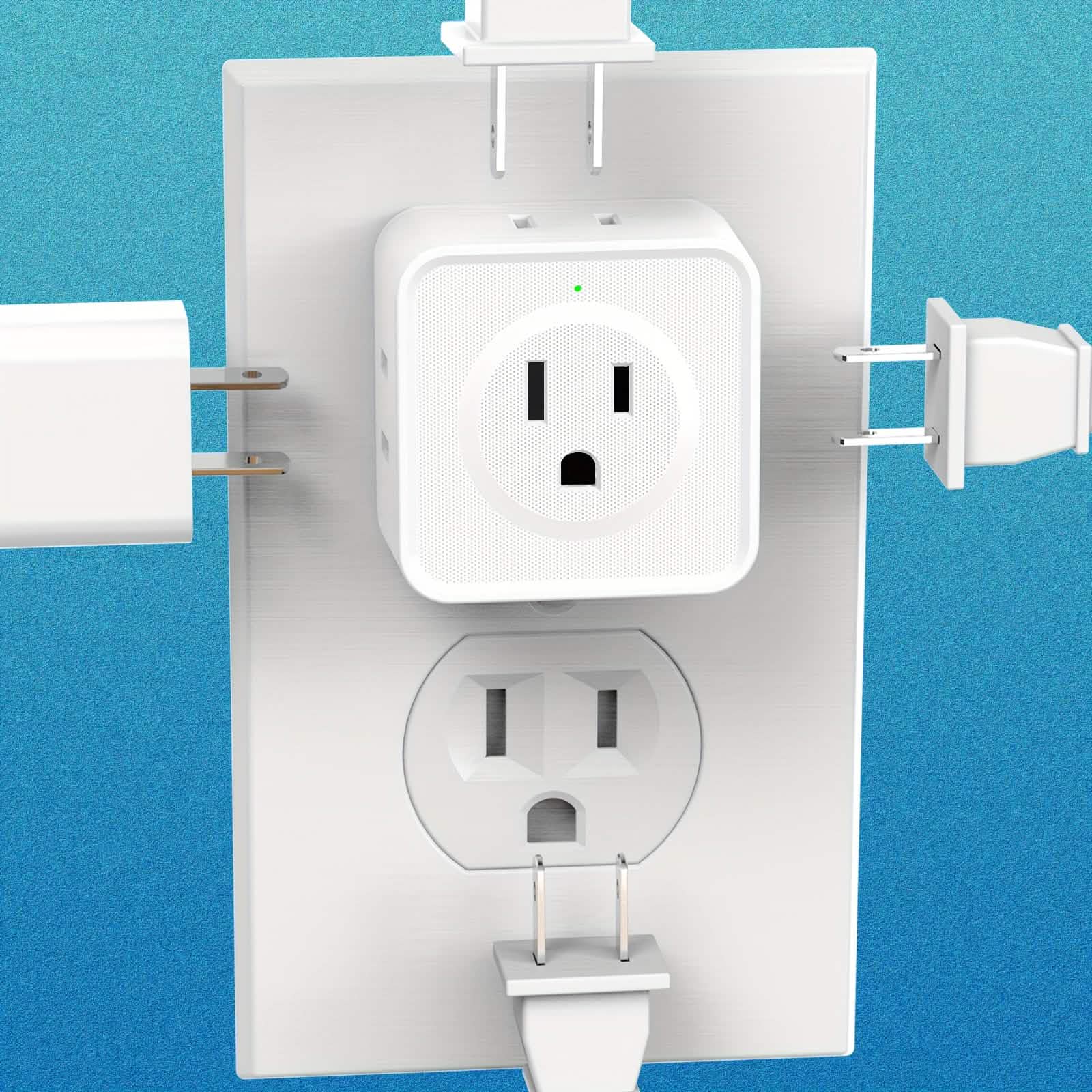 Multi-Function Socket Adapter – Five-Way Wall Extension