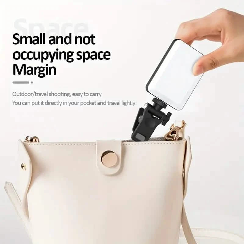 80 LED Clip-On Rechargeable Selfie Ring Light Indoor Lighting - DailySale