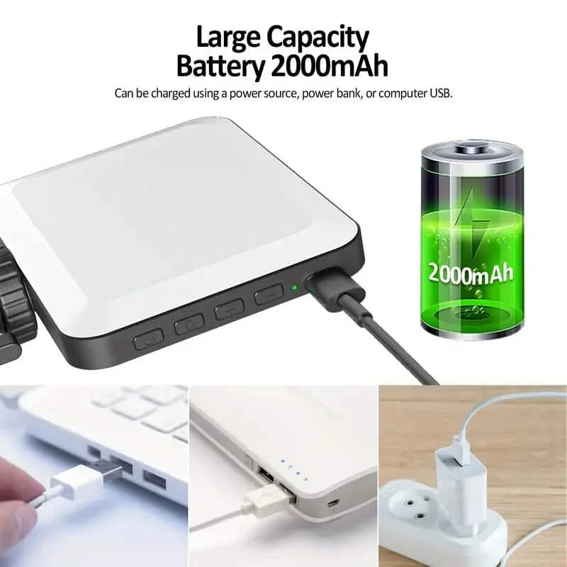 80 LED Clip-On Rechargeable Selfie Ring Light Indoor Lighting - DailySale