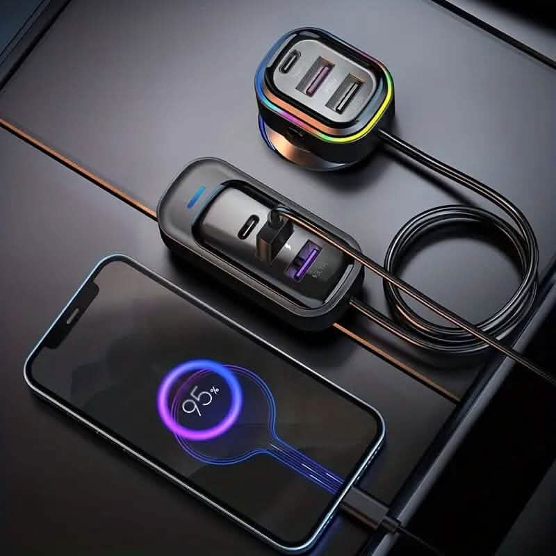81W Fast Car Charger Automotive - DailySale