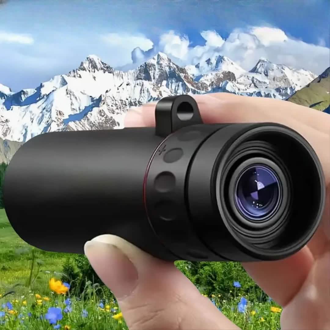 8X Portable Monocular – Pocket-Sized for Outdoor Adventures & Travel